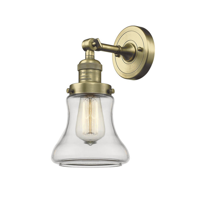 Innovations Franklin Restoration 203-AB-G192-LED Wall Sconce Light - Antique Brass