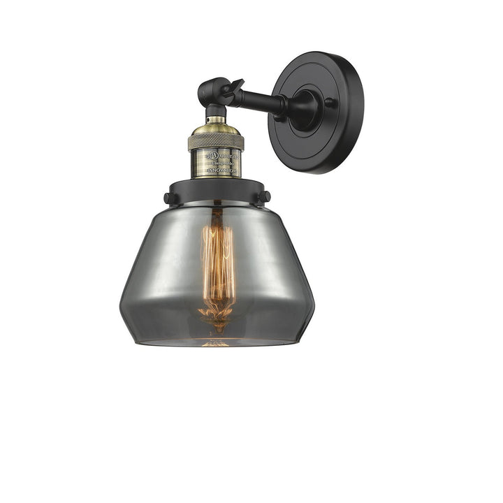 Innovations Franklin Restoration 203-BAB-G173-LED Wall Sconce Light - Black Antique Brass