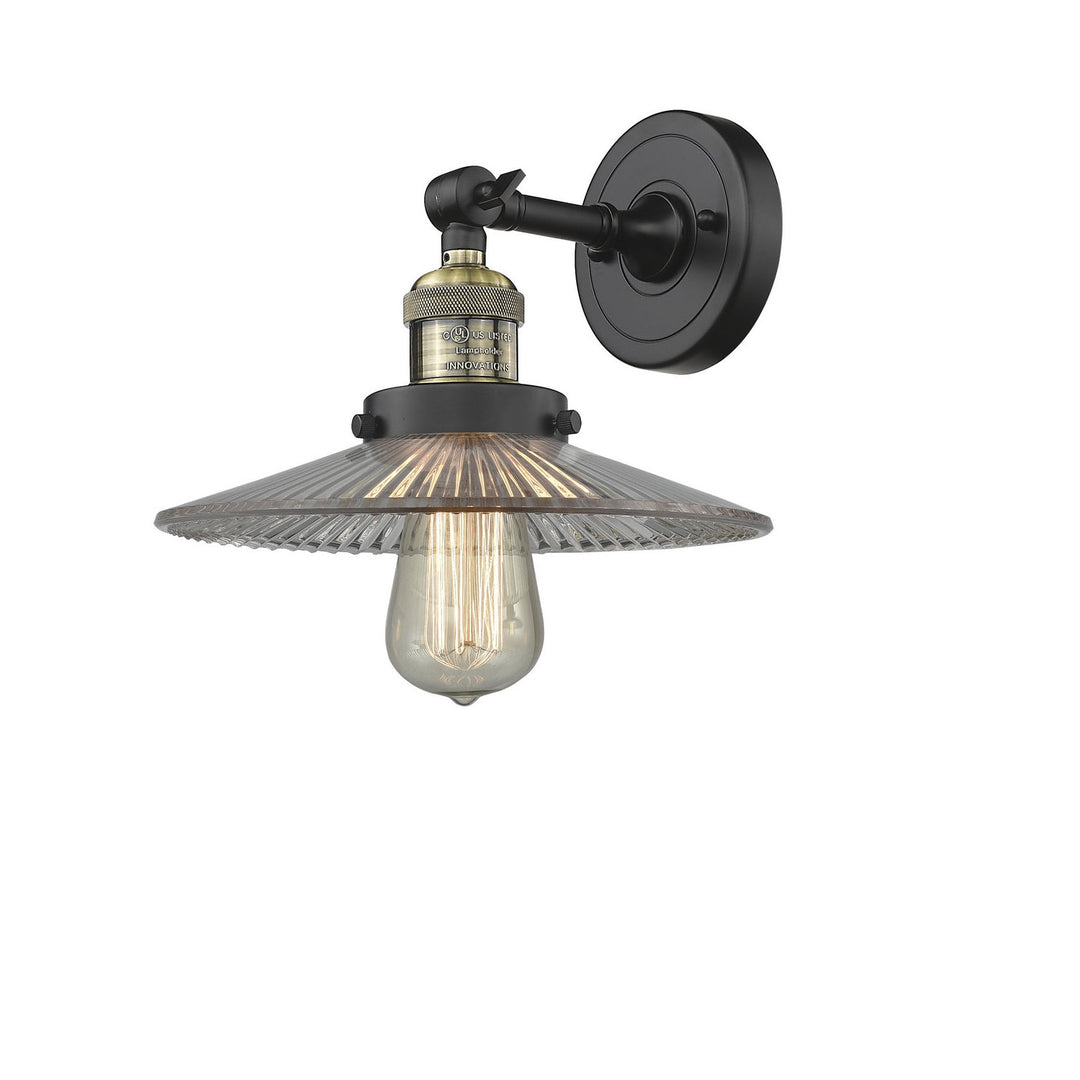 Innovations Franklin Restoration 203-BAB-G2-LED Wall Sconce Light - Black Antique Brass