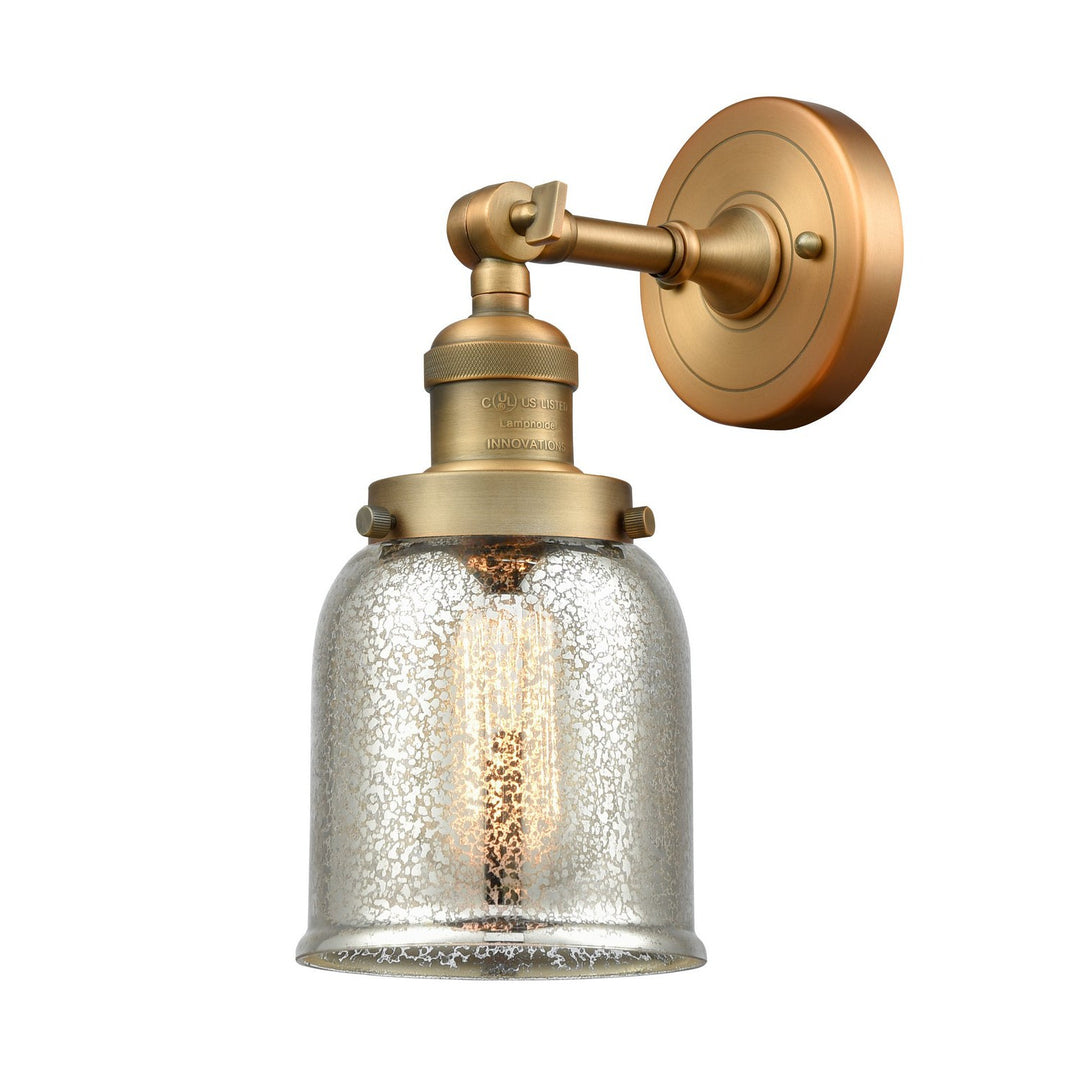 Innovations Franklin Restoration 203-BB-G58-LED Wall Sconce Light - Brushed Brass