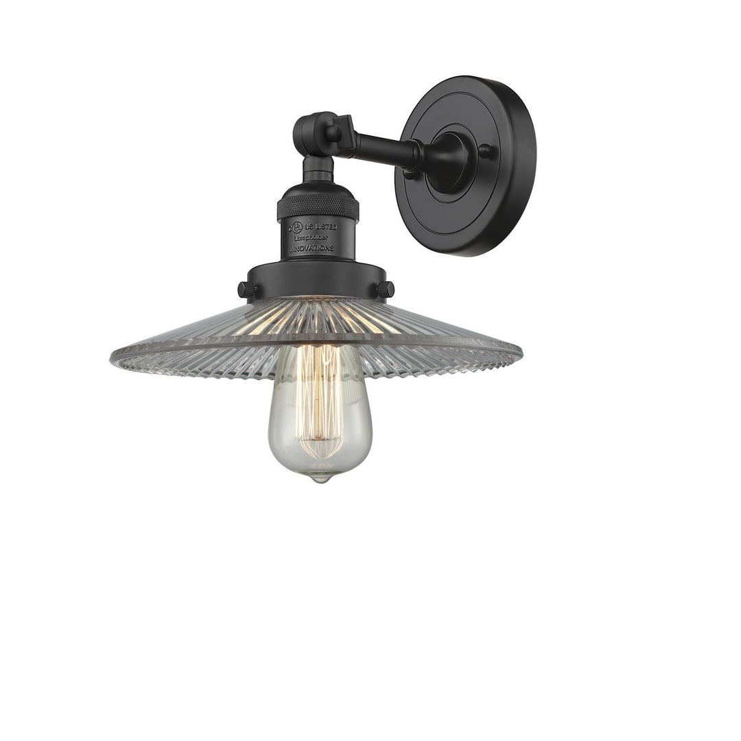 Innovations Franklin Restoration 203-BK-G2-LED Wall Sconce Light - Matte Black