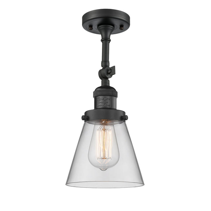 Innovations Franklin Restoration 203-BK-G62 Wall Sconce Light - Matte Black