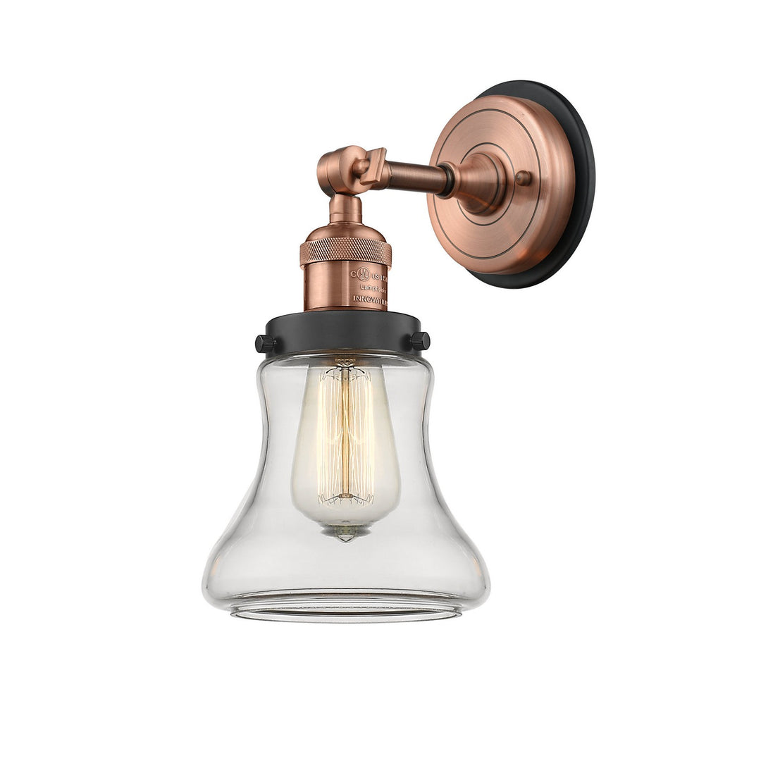 Innovations Franklin Restoration 203BP-ACBK-G192 Wall Sconce Light - Antique Copper