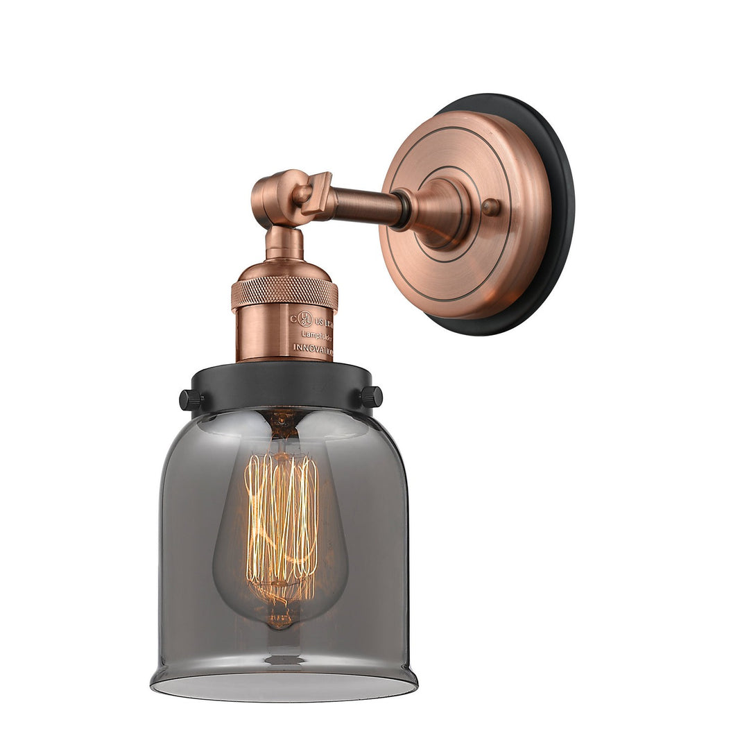 Innovations Franklin Restoration 203BP-ACBK-G53 Wall Sconce Light - Antique Copper