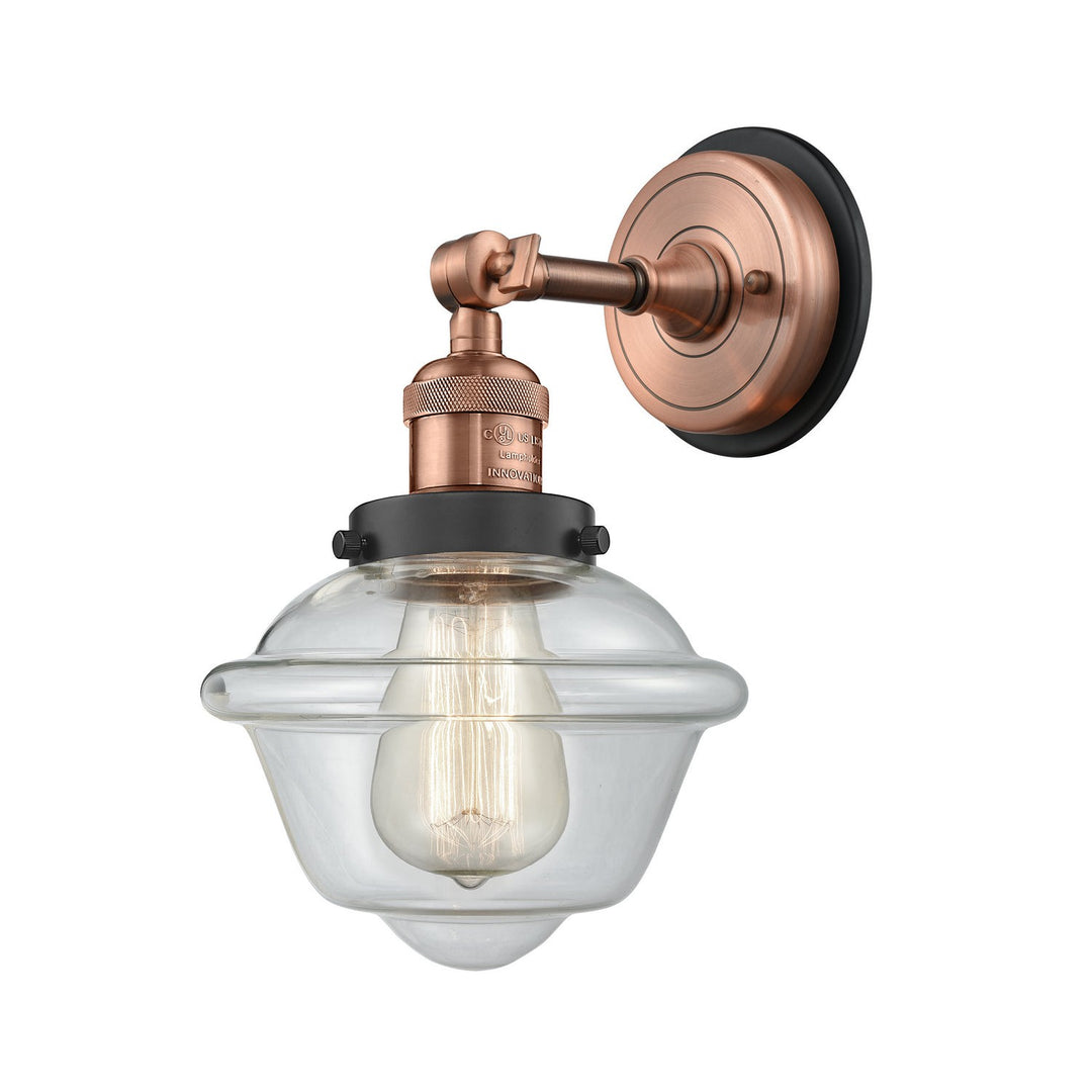 Innovations Franklin Restoration 203BP-ACBK-G532 Wall Sconce Light - Antique Copper