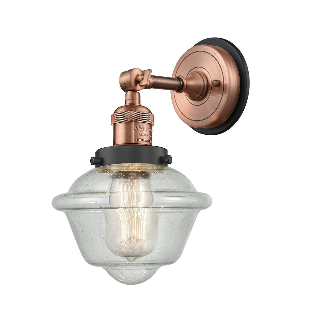 Innovations Franklin Restoration 203BP-ACBK-G534 Wall Sconce Light - Antique Copper