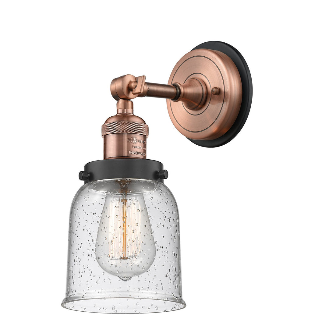 Innovations Franklin Restoration 203BP-ACBK-G54 Wall Sconce Light - Antique Copper