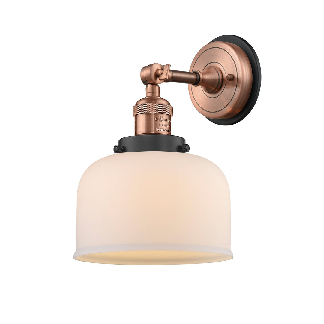 Innovations Franklin Restoration 203BP-ACBK-G71 Wall Sconce Light - Antique Copper