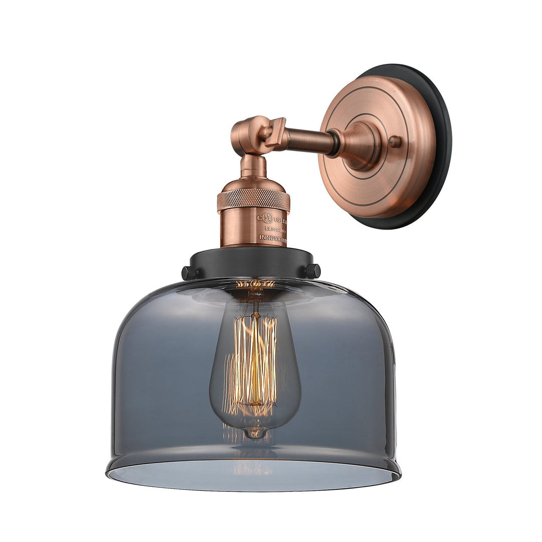 Innovations Franklin Restoration 203BP-ACBK-G73 Wall Sconce Light - Antique Copper
