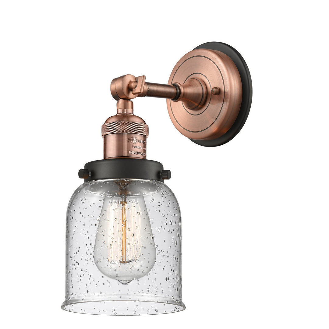 Innovations Franklin Restoration 203BP-ACOB-G54 Wall Sconce Light - Antique Copper