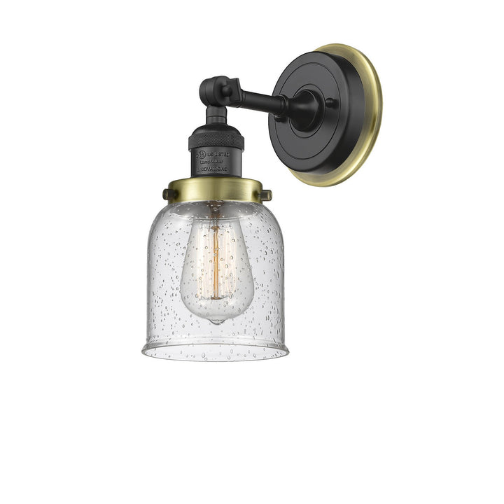 Innovations Franklin Restoration 203BP-BKAB-G54 Wall Sconce Light - Matte Black