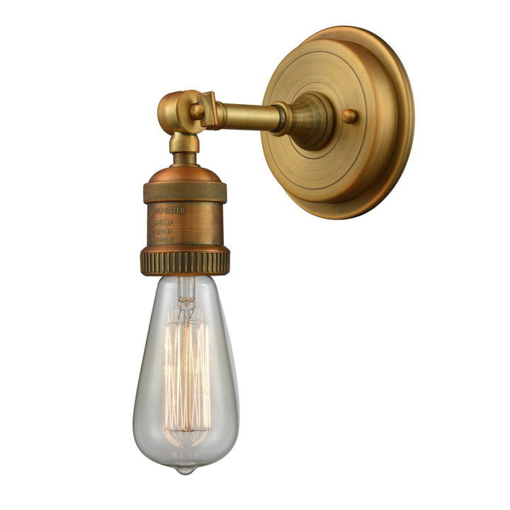 Innovations Franklin Restoration 203BP-NH-BB Wall Light - Brushed Brass