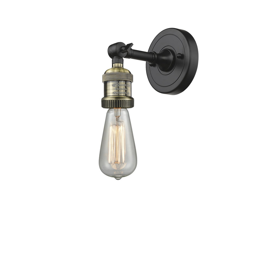 Innovations Franklin Restoration 203NH-BAB Wall Light - Black Antique Brass