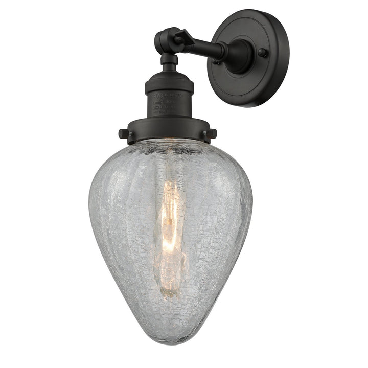 Innovations Franklin Restoration 203-OB-G165-LED Wall Sconce Light - Oil Rubbed Bronze