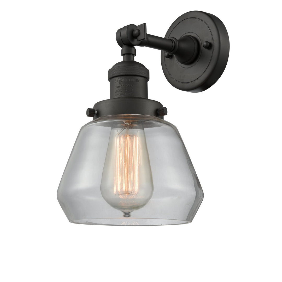 Innovations Franklin Restoration 203-OB-G172-LED Wall Sconce Light - Oil Rubbed Bronze