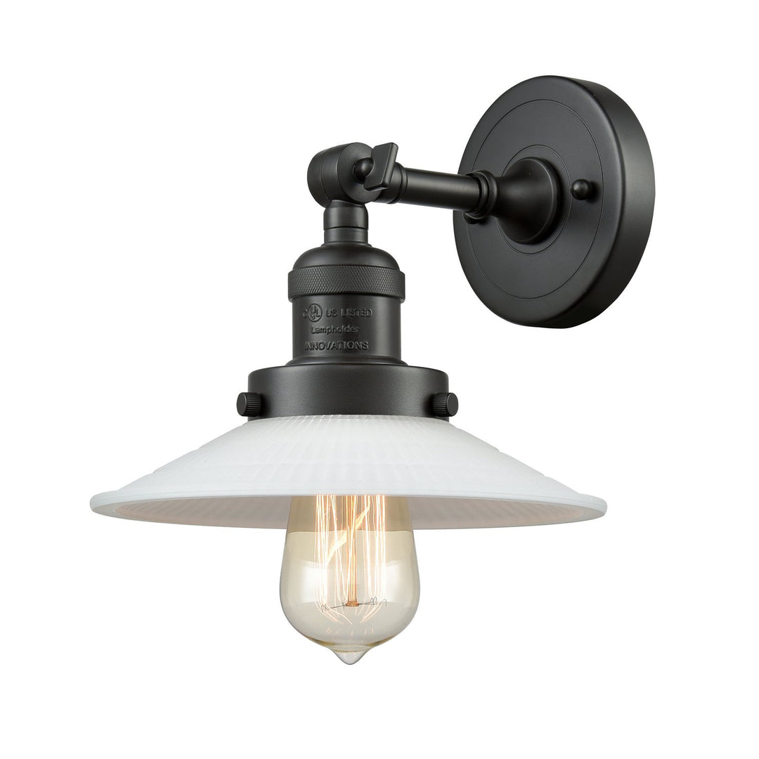 Innovations Franklin Restoration 203-OB-G1-LED Wall Sconce Light - Oil Rubbed Bronze