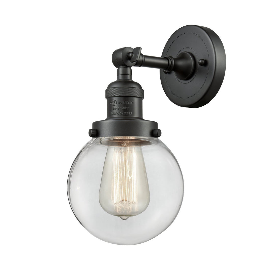 Innovations Franklin Restoration 203-OB-G202-6 Wall Sconce Light - Oil Rubbed Bronze