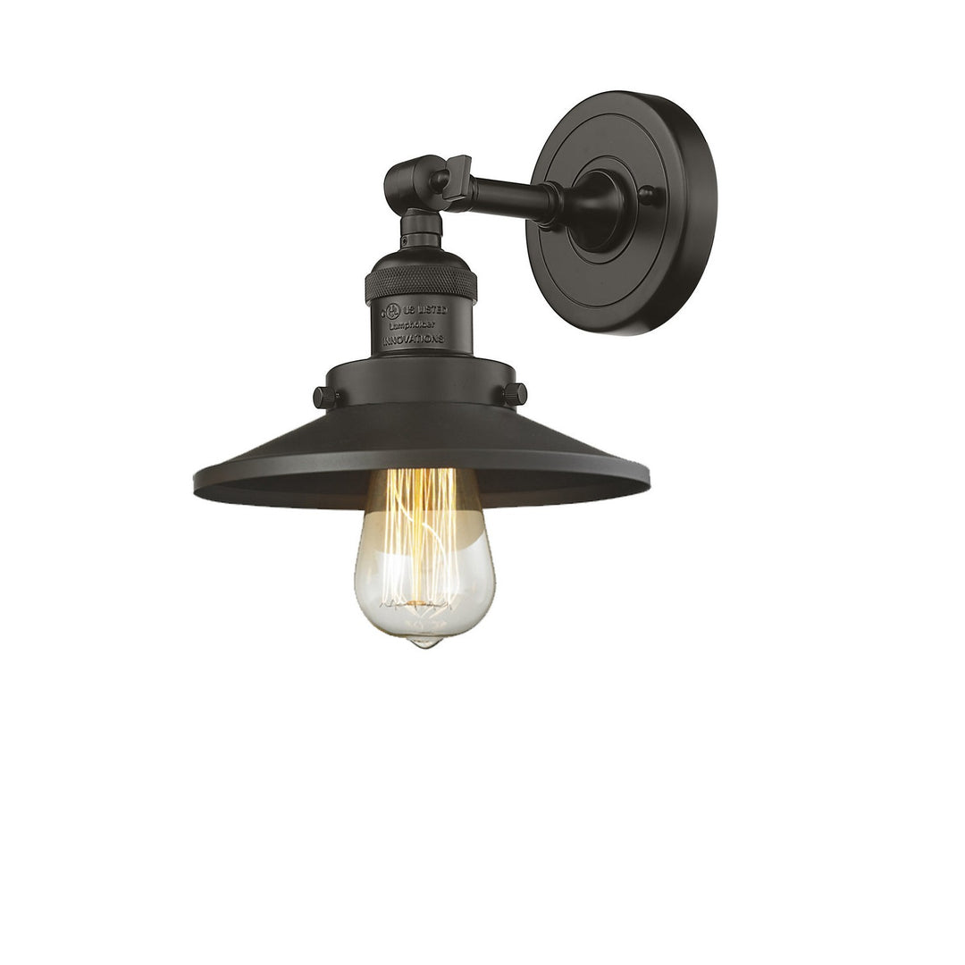 Innovations Franklin Restoration 203-OB-M5-LED Wall Sconce Light - Oil Rubbed Bronze