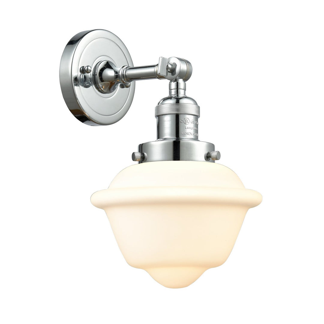 Innovations Franklin Restoration 203-PC-G531-LED Wall Sconce Light - Polished Chrome
