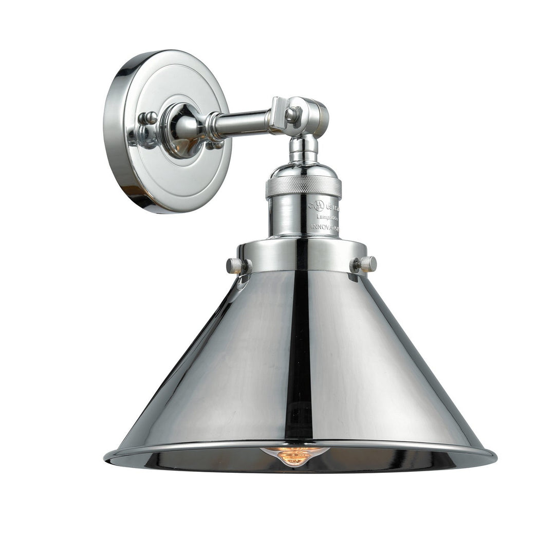 Innovations Franklin Restoration 203-PC-M10-PC Wall Sconce Light - Polished Chrome