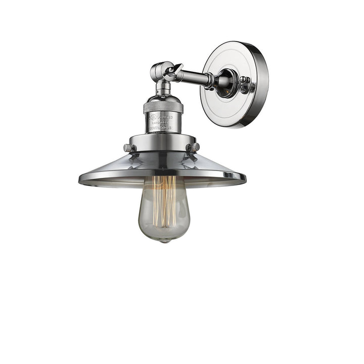 Innovations Franklin Restoration 203-PC-M7-LED Wall Sconce Light - Polished Chrome