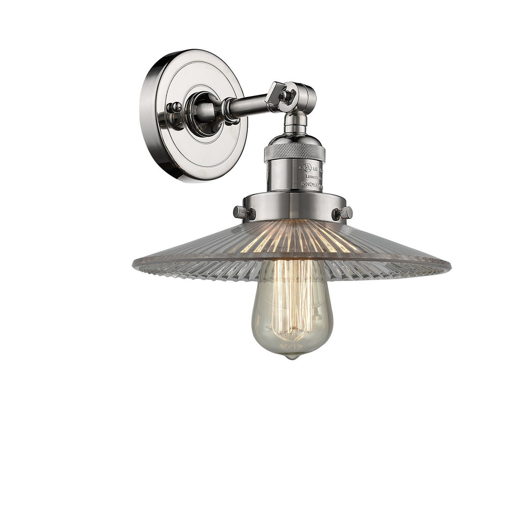 Innovations Franklin Restoration 203-PN-G2-LED Wall Sconce Light - Polished Nickel