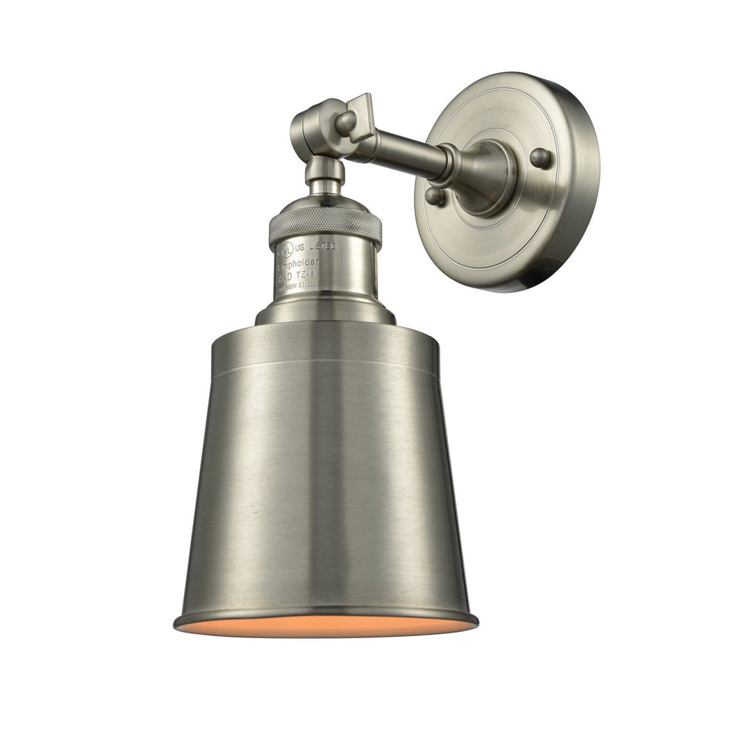 Innovations Franklin Restoration 203-SN-M9-SN Wall Sconce Light - Brushed Satin Nickel