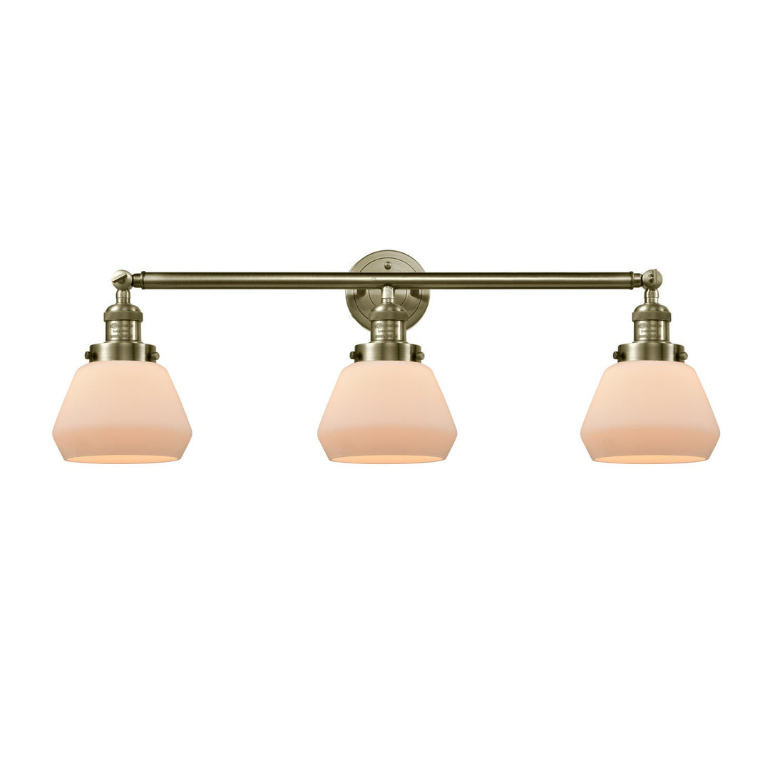 Innovations Franklin Restoration 205-AB-G171 Bath Vanity Light 30 in. wide - Antique Brass