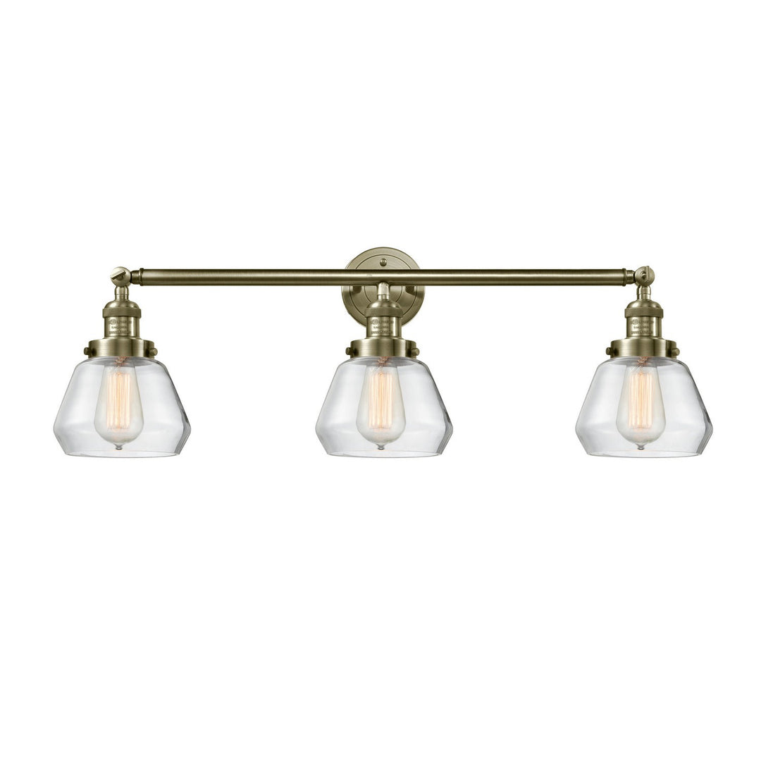 Innovations Franklin Restoration 205-AB-G172-LED Bath Vanity Light 30 in. wide - Antique Brass