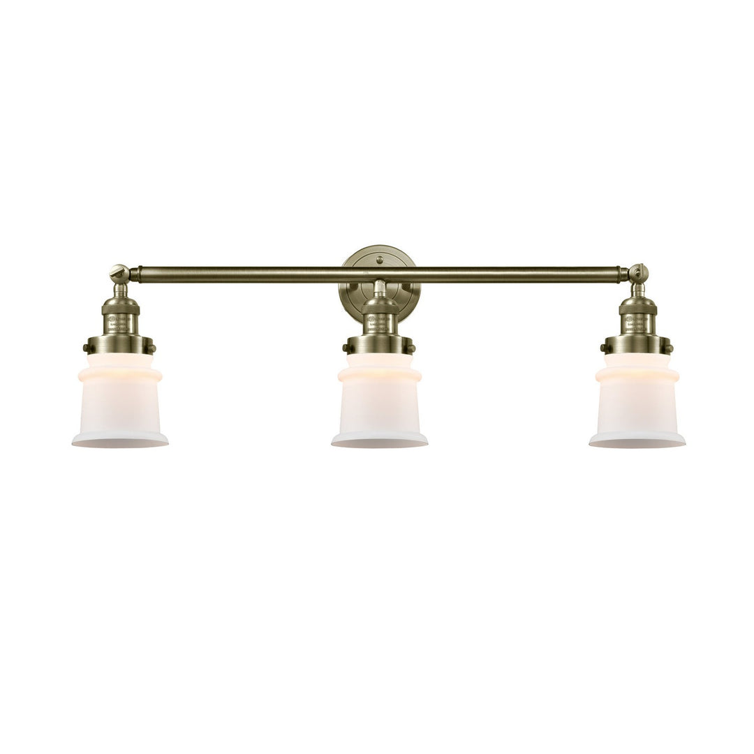 Innovations Franklin Restoration 205-AB-G181S Bath Vanity Light 30 in. wide - Antique Brass
