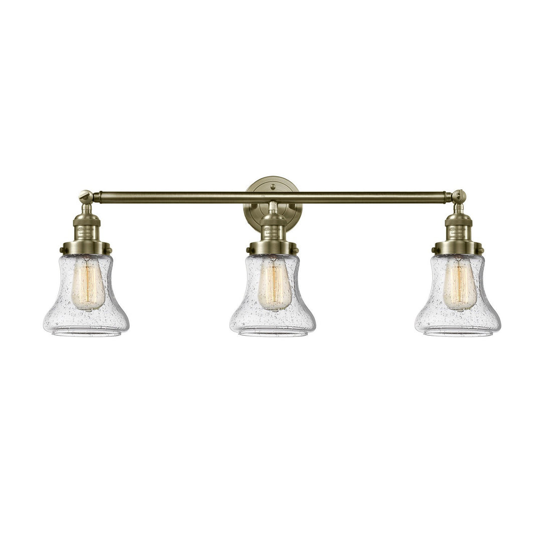 Innovations Franklin Restoration 205-AB-G194-LED Bath Vanity Light 30 in. wide - Antique Brass