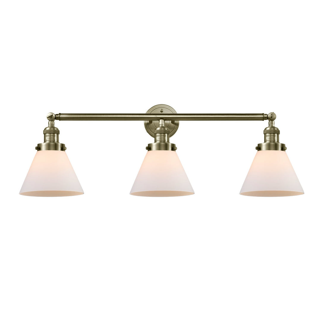 Innovations Franklin Restoration 205-AB-G41 Bath Vanity Light 32 in. wide - Antique Brass