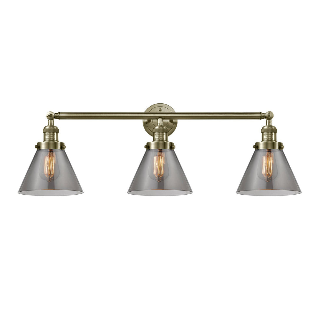 Innovations Franklin Restoration 205-AB-G43-LED Bath Vanity Light 32 in. wide - Antique Brass