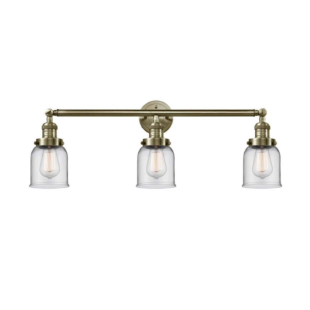 Innovations Franklin Restoration 205-AB-G52 Bath Vanity Light 30 in. wide - Antique Brass