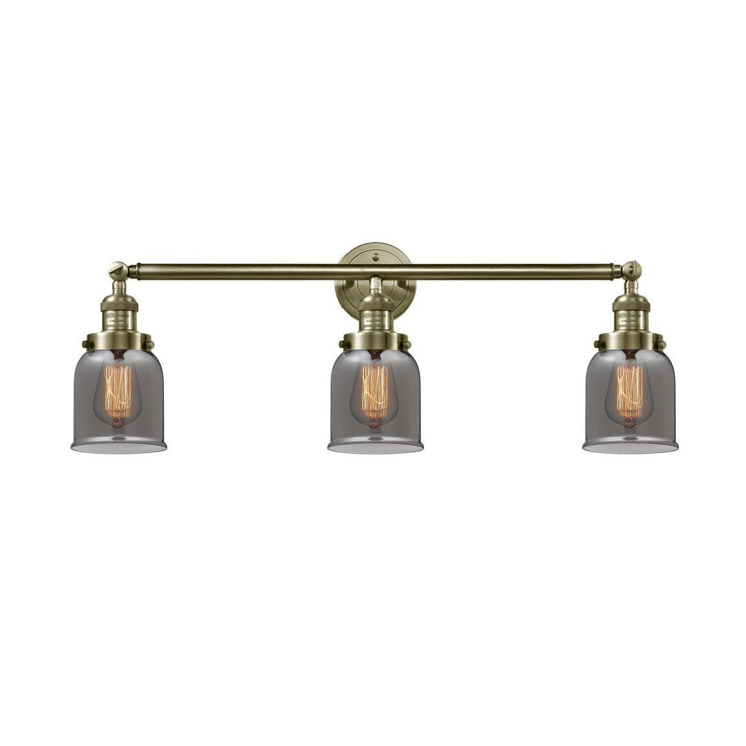 Innovations Franklin Restoration 205-AB-G53 Bath Vanity Light 30 in. wide - Antique Brass
