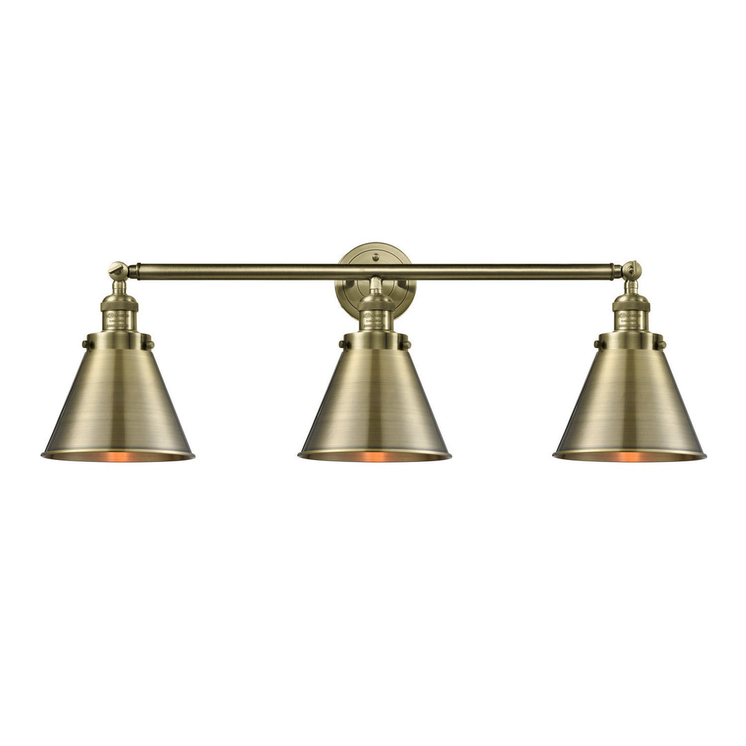 Innovations Franklin Restoration 205-AB-M13-AB Bath Vanity Light 32 in. wide - Antique Brass