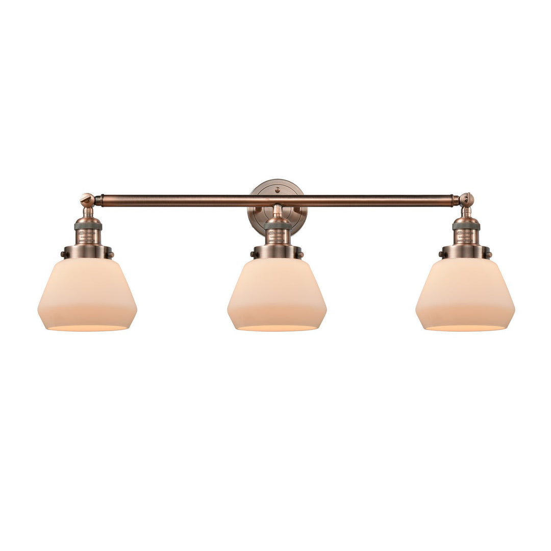 Innovations Franklin Restoration 205-AC-G171-LED Bath Vanity Light 30 in. wide - Antique Copper