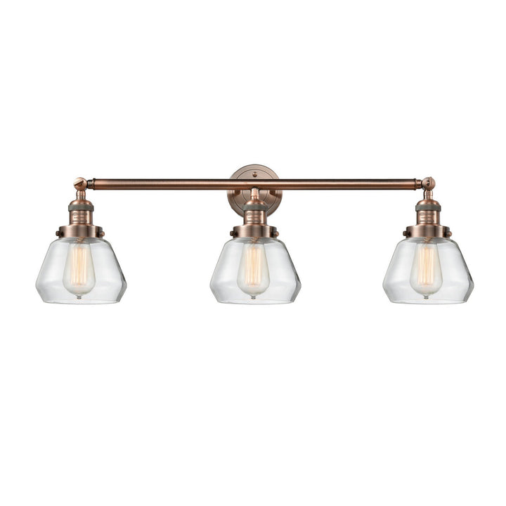 Innovations Franklin Restoration 205-AC-G172-LED Bath Vanity Light 30 in. wide - Antique Copper