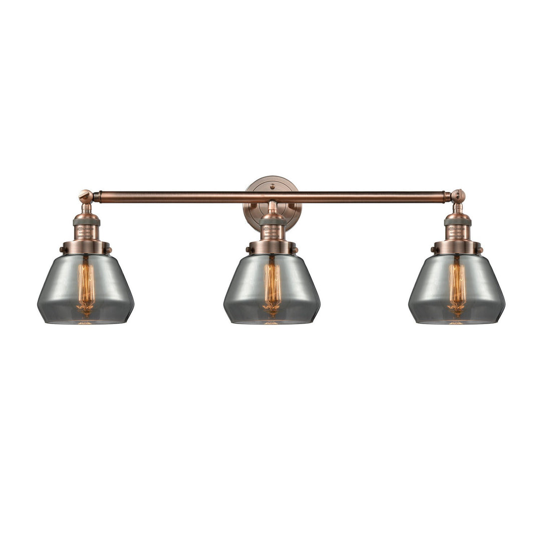 Innovations Franklin Restoration 205-AC-G173-LED Bath Vanity Light 30 in. wide - Antique Copper