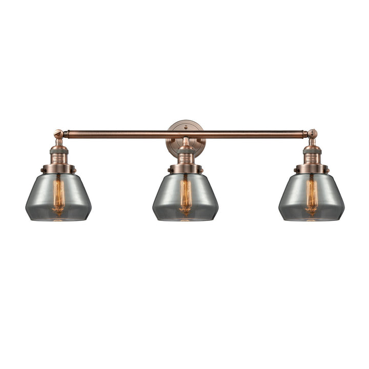 Innovations Franklin Restoration 205-AC-G173-LED Bath Vanity Light 30 in. wide - Antique Copper