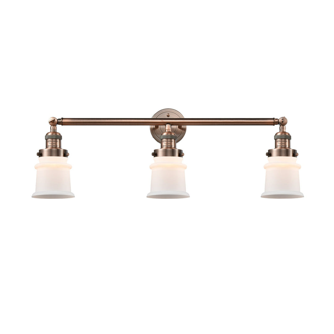 Innovations Franklin Restoration 205-AC-G181S Bath Vanity Light 30 in. wide - Antique Copper