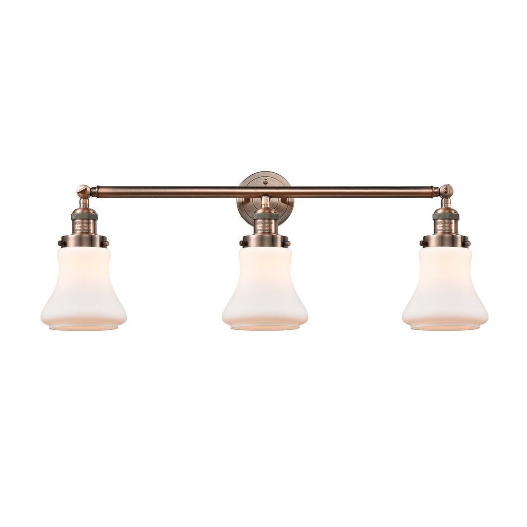 Innovations Franklin Restoration 205-AC-G191 Bath Vanity Light 30 in. wide - Antique Copper