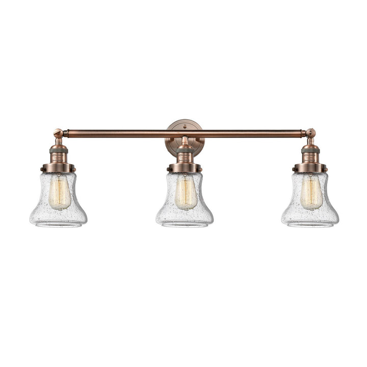 Innovations Franklin Restoration 205-AC-G194-LED Bath Vanity Light 30 in. wide - Antique Copper