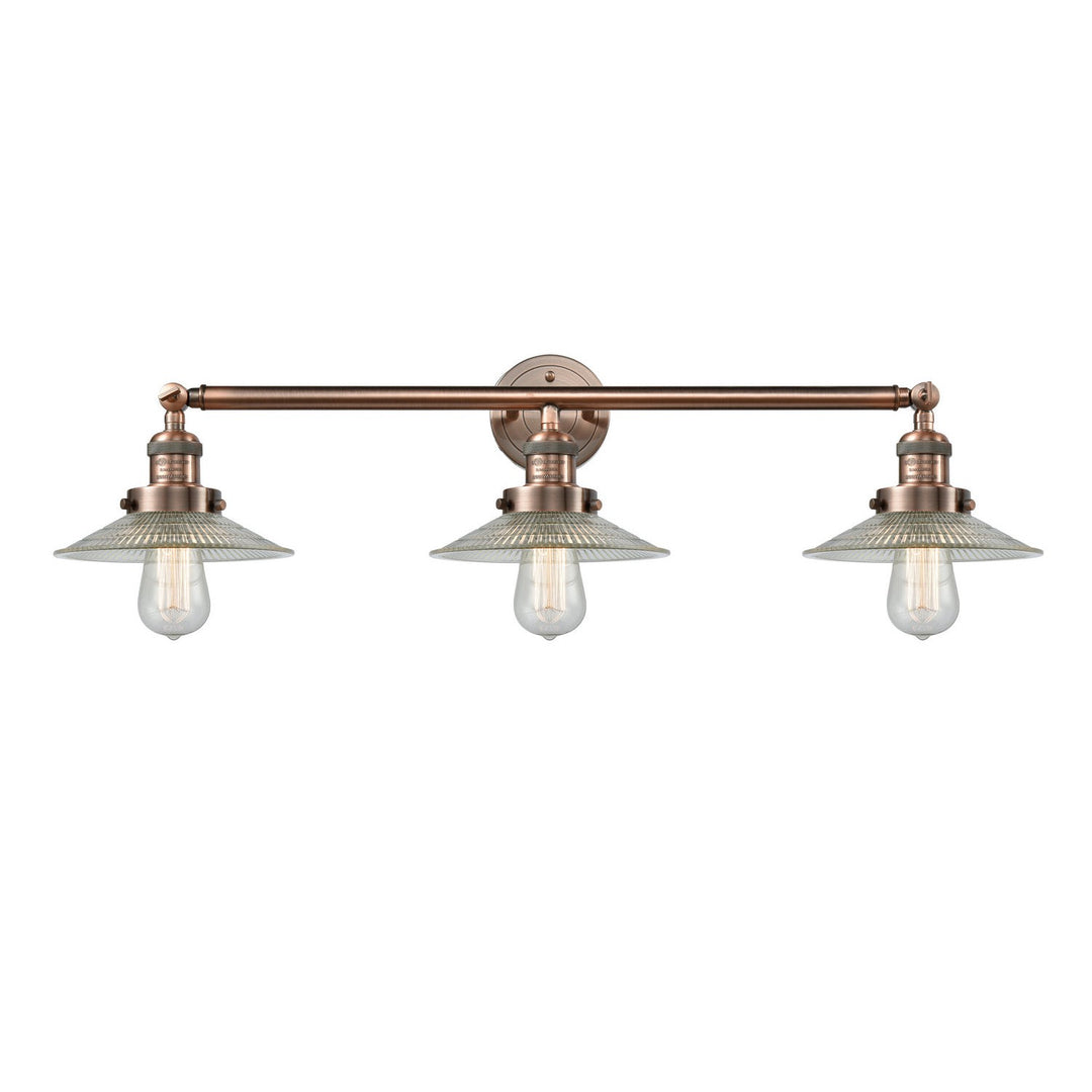 Innovations Franklin Restoration 205-AC-G2-LED Bath Vanity Light 33 in. wide - Antique Copper