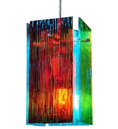 Meyda Tiffany Metro Fusion 122412 Pendant Light - Brushed Nickel