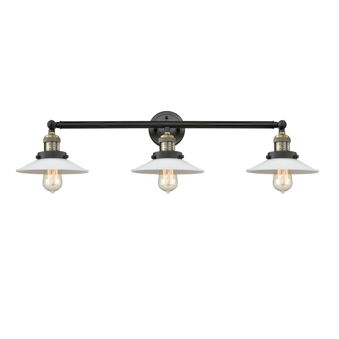 Innovations Franklin Restoration 205-BAB-G1 Bath Vanity Light 33 in. wide - Black Antique Brass