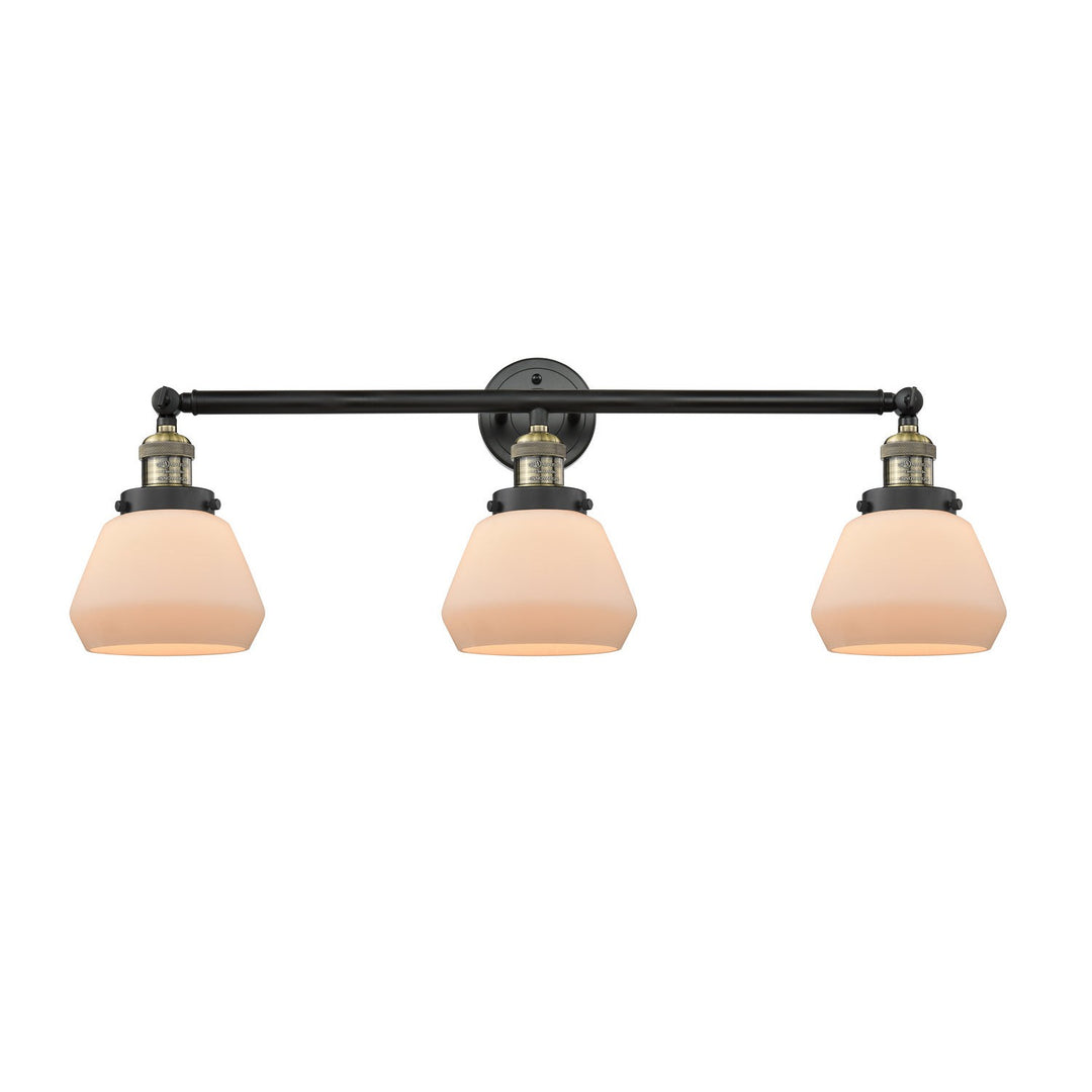 Innovations Franklin Restoration 205-BAB-G171 Bath Vanity Light 30 in. wide - Black Antique Brass