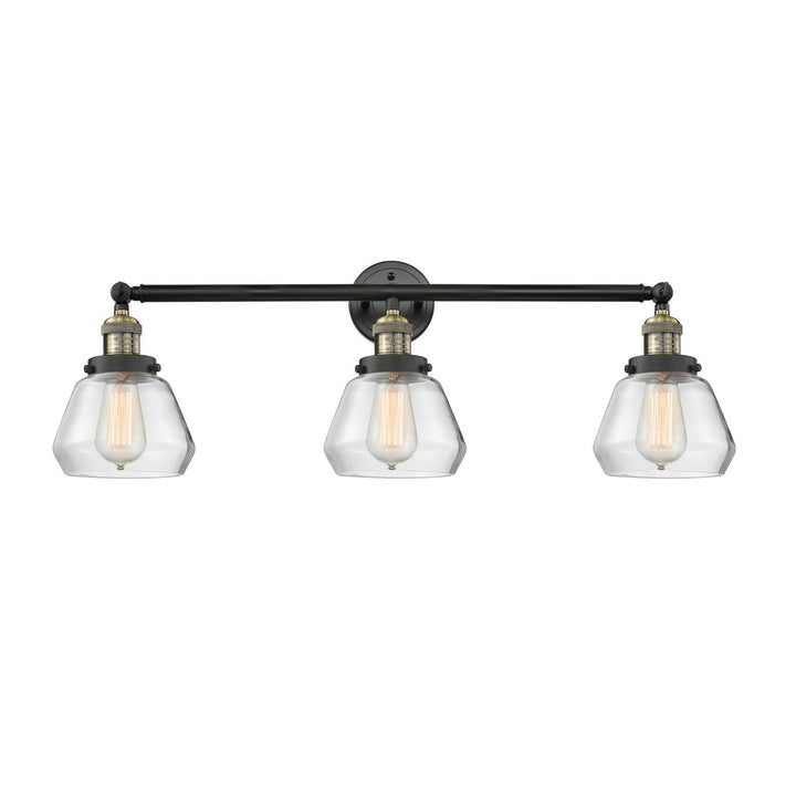 Innovations Franklin Restoration 205-BAB-G172 Bath Vanity Light 30 in. wide - Black Antique Brass