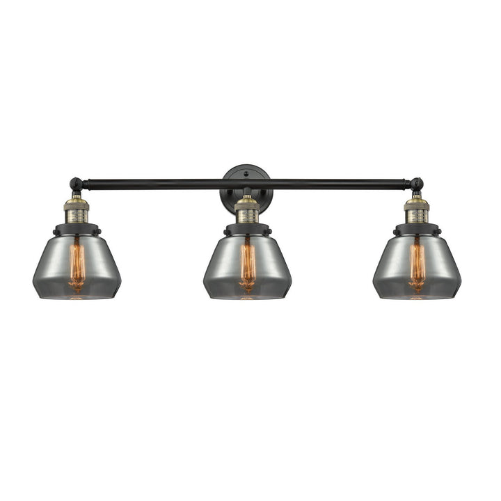 Innovations Franklin Restoration 205-BAB-G173 Bath Vanity Light 30 in. wide - Black Antique Brass