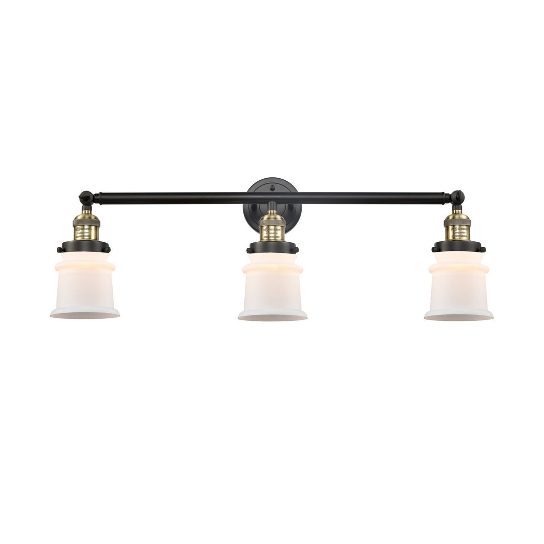 Innovations Franklin Restoration 205-BAB-G181S Bath Vanity Light 30 in. wide - Black Antique Brass